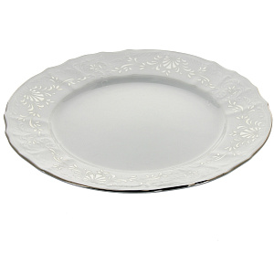 Тарелка Отводка Платина Люкс Хауз, 25 см 000000000001005849