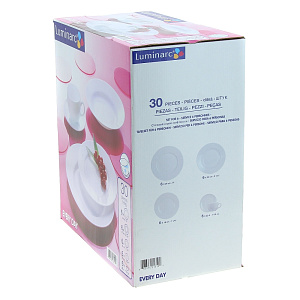 ЭВРИ ДЭЙ Набор столовой посуды 30 предметов LUMINARC G5520 000000000001061862