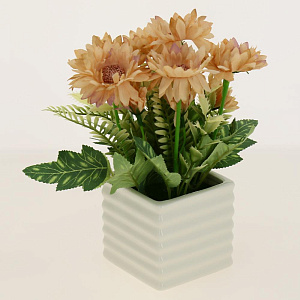 Цветок искусственный Хризантема 22см R010638 000000000001192379