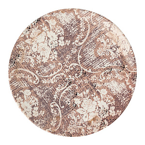 Тарелка десертная 20см LUCKY Антик плоская лиловый керамика 000000000001220242