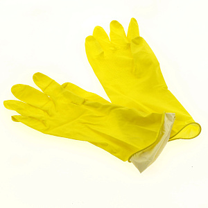 Перчатки хозяйственные размер L FORA с хлопковым напылением 000000000001174730