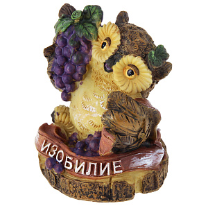 Декоративная фигурка Сова Изобилие, 7.5 см 000000000001154368
