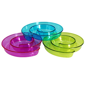 Менажница Завиток, 19.7*18.5*3.2 см., микс цветов MBC-22 000000000001119095