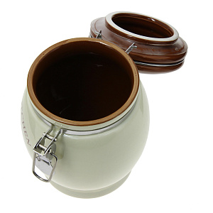 Емкость для сыпучих продуктов Фэмили Agness, 750мл, керамика 000000000001163139