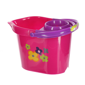 Ведро Watercolor Vigar, 12л, пластмасса 000000000001123149