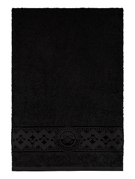 Полотенце 100х150см DE'NASTIA ТАЛИСМАН 1 черный хлопок-100% 000000000001215360