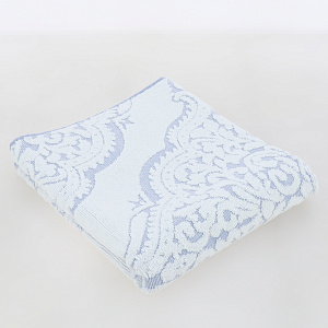 Полотенце 50x90см LUCKY Византия синее 100% хлопок 000000000001181609