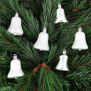 Набор декоративных украшений Колокольчик Посуда Центр, 6 см, 6 шт. 000000000001161775