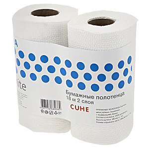 Бумажные полотенца FORA 2 слоя 2 рулона 000000000001171921