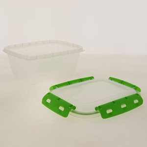 Набор контейнеров герметичных №2 4шт (ланч-боксы) 0,38л, 0,8л, 1,5л, 2,5л, ПОСУДА ЦЕНТР, АП 717 000000000001196828