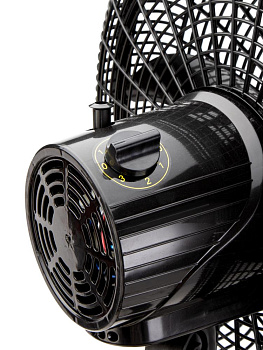 Вентилятор напольный125х46см220В 55Вт 3скорости режим поворота регулировка наклона регулировка высоты черный пластик/железо с гальваническим покрытием 000000000001227266