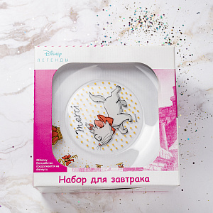 КОШКА МАРИ Набор для завтрака 3 предмета ОСЗ стекло 000000000001208270