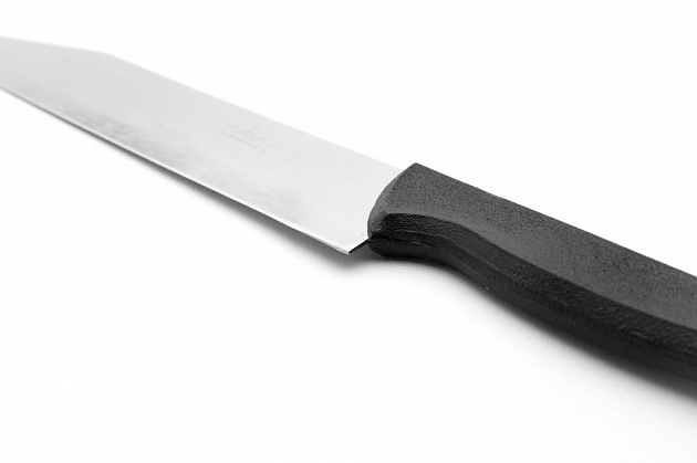 Нож разделочный НРЗ-1 ПОСУДА ЦЕНТР, нержавеющая сталь/полипропилен, лезвие 17см/общая длина 27,5см, толщина металла 1,2мм, 9С201929 000000000001199138