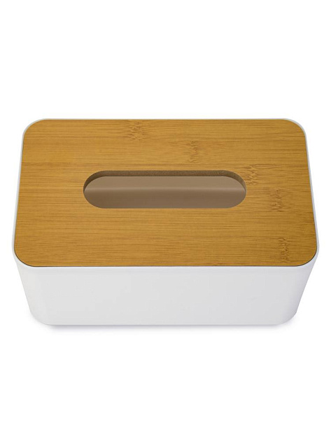 Салфетница 21х12,5х9,5см белый полипропилен/МДФ Салфетница 21х12,5х9,5см белый полипропилен/МДФ 000000000001227953