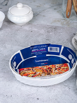 Блюдо для запекания 22см SMART CUISINE TRIANON овальное опал P4017 000000000001202921