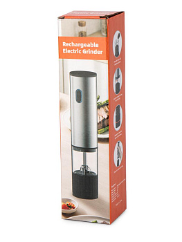 Мельница для специй электрическая кабель для зарядки TYPE-C 30см серебристый 000000000001228231