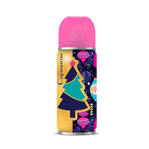 Синтетический серпантин Розовый в спрее для новогоднего декорирования 5,2х17х5,2см 82798 000000000001201839