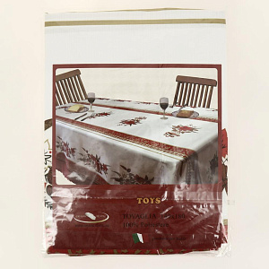 Скатерть Assortitto 140х180см 100% полиэстер ТОЙС - НГ 000000000001201915