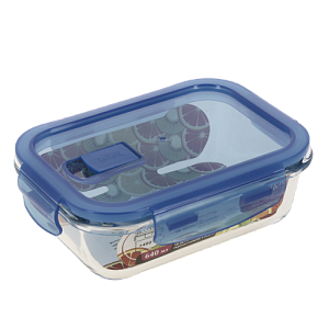 Контейнер для продуктов 1,52л TALLER прямоугольный стекло 000000000001203018