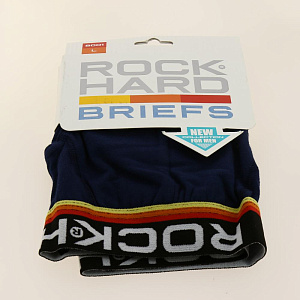 Трусы мужские Rockhard BRIEFS L синий 95%хлопок 5%эл 000000000001190401