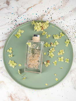 Диффузор для ароматизации помещений с палочками 150мл Цветы стекло 000000000001210780