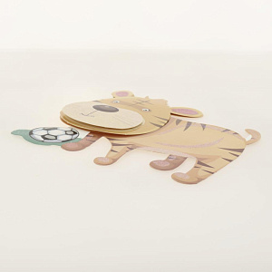 Наклейка самокл декор  из бумаги, на клеевой основе (35,5*25 см) арт.31817 000000000001183517