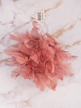 Декоративное украшение из перьев 10см DARLENS ассорти 000000000001209911