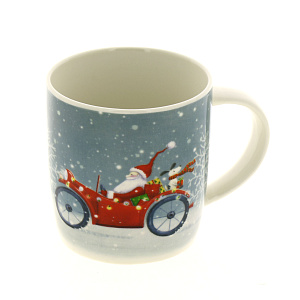 Кружка Санта в авто, 380мл 000000000001180149