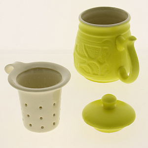 Чашка Заварочная 0,35л /желтый/АРТ-ЗАВ.Ж 000000000001172222