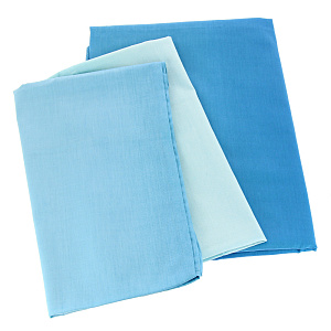 Комплект постельного белья Омбре Облачная дымка Любимый дом, евро, сатин 000000000001171868