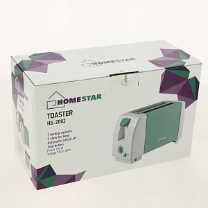 Тостер HOMESTAR HS-2002 коралл 000000000001189587