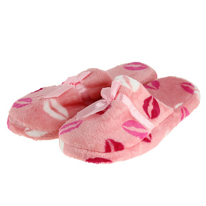 Тапочки домашние женские, розовые, 40-41р 000000000001174387