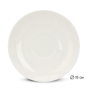 Пара чайная 240мл/15см MATISSA Classic фарфор 000000000001221175