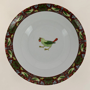 Салатник 1300мл/23смStrawberry Thief (red)W012-A07023R 000000000001195085