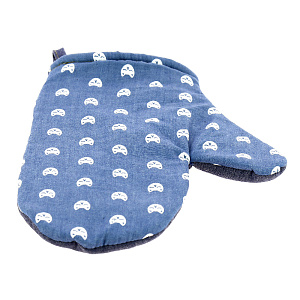 Рукавица Кошечка YELLOW RABBIT Джинс арт098,100% хлопок 000000000001186628