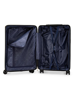 Чемодан на колесах S (36х22х55см) грани золото PC 000000000001226576