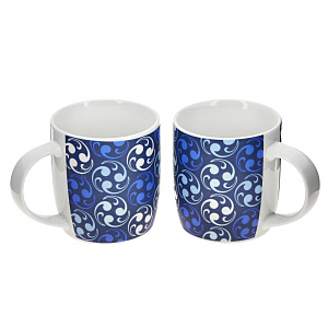 Набор кружек Wellberg, фарфор, 2 предмета 000000000001172139