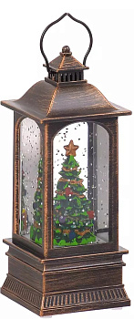 Декоративное украшение Фонарик 12,8см на батарейках (свет) пластик 000000000001220876