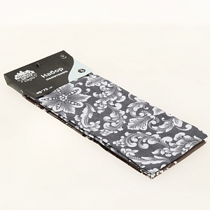 Набор полотенец рогожка ПОСУДА ЦЕНТР (2шт), 40х75см, Узоры, ХЛОПОК 100%, PC05350 000000000001194465