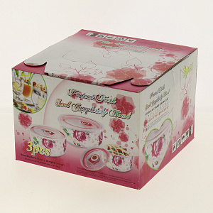 Набор салатников 3шт 10см/13см/15,5см M020210/R030791 фафор 000000000001179379