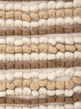 Коврик для ванной 50х80см LUCKY POP CORN противоскользящий бежевый хлопок/полиэстер 000000000001225648