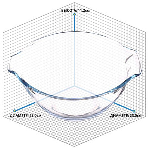 Салатник 2,7л PYREX Vintage стекло 000000000001127142