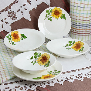 Малая миска Подсолнух Кубаньфарфор 000000000001063879