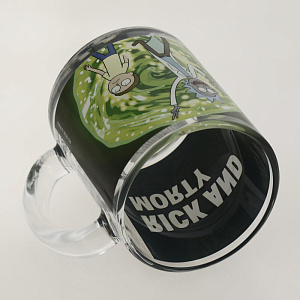 Кружка 320мл ND PLAY Рик и Морти стекло 000000000001203192