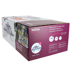 Набор кастрюль Дэйли Matissa, 6 предметов 000000000001006866