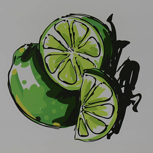 Разделочный мат ПП 24х33 см Лайм, F050087 000000000001188358