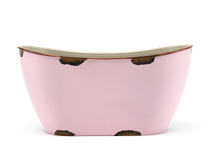 Кашпо 20,5х10х10,5 Retro овал микс пластик 000000000001216366