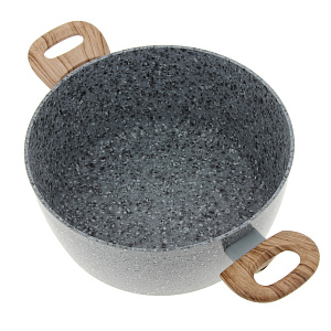 Кастрюля Granit-Eco Bergner, 4.9л, алюминий 000000000001166835