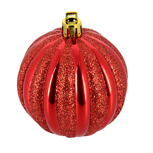 Набор елочных шаров Мандарин Посуда Центр, 6 см, 6 шт. 000000000001161739