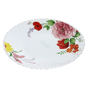 Тарелка обеденная 25,5см FARFORELLE ПИОН опал M22083 000000000001128669